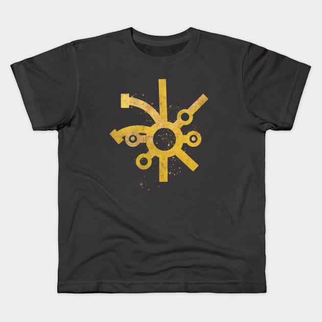 [The_Fifth_Yellow_Sign] Kids T-Shirt by tfernandesart